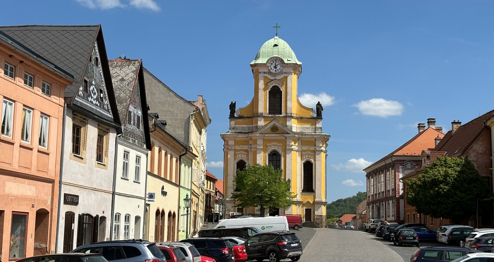 Місто Уштек – найменший міський пам'ятковий заповідник у Чеській Республіці.